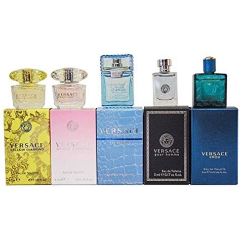 versace miniatures collection 5 piece prices|versace unisex.